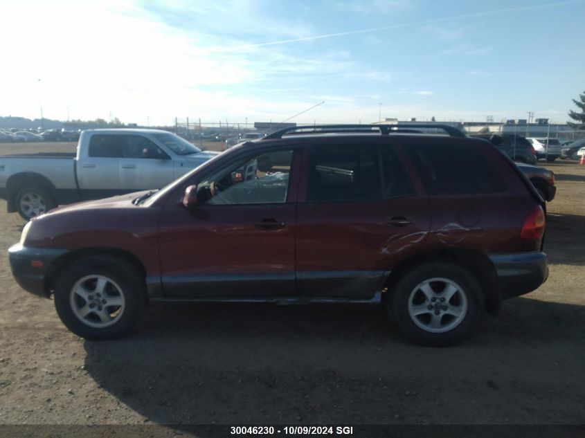 2004 Hyundai Santa Fe VIN: KM8SB13D24U571362 Lot: 30046230