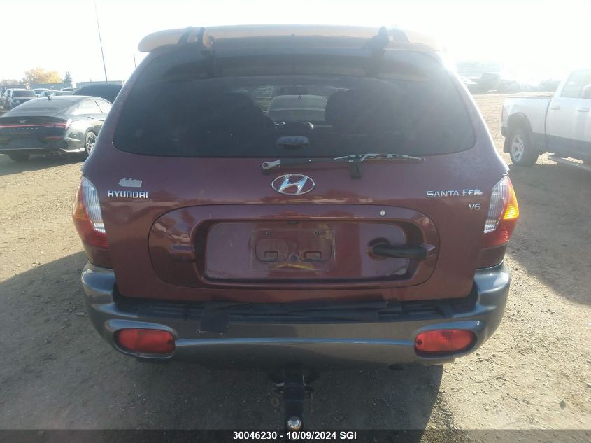 2004 Hyundai Santa Fe VIN: KM8SB13D24U571362 Lot: 30046230