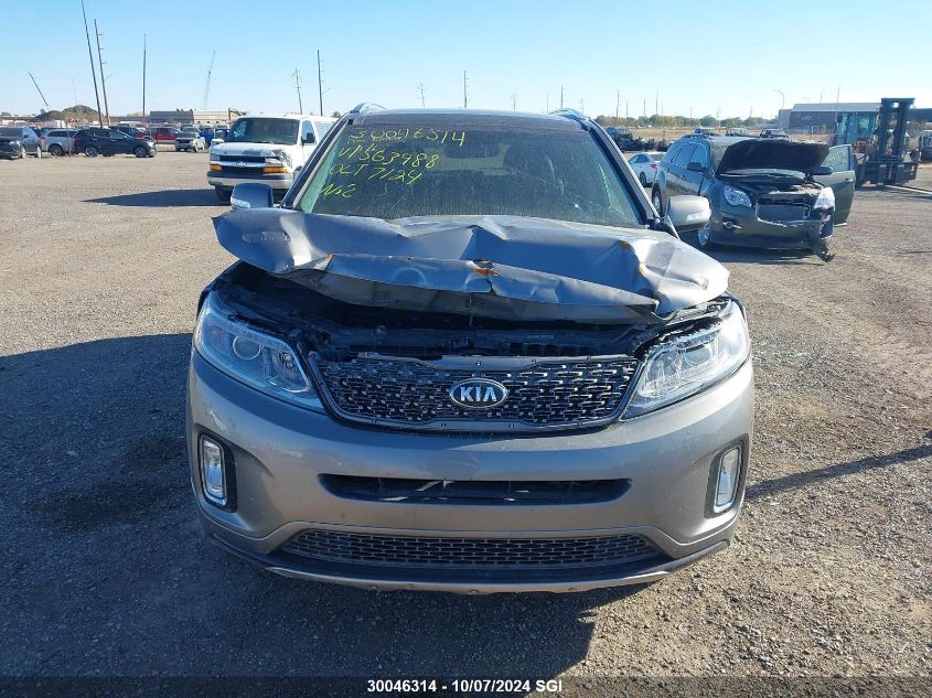 5XYKWDA7XFG563988 2015 Kia Sorento Sx/Sx Limited