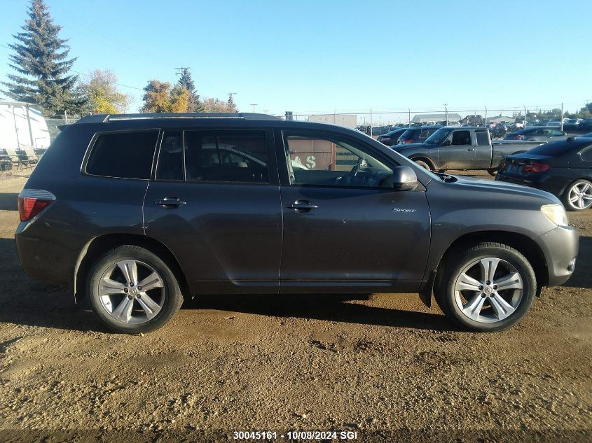 2008 Toyota Highlander Sport VIN: JTEES43A382001585 Lot: 30045161