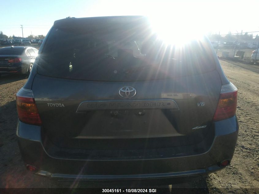 2008 Toyota Highlander Sport VIN: JTEES43A382001585 Lot: 30045161