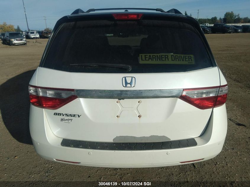 5FNRL5H61CB505992 2012 Honda Odyssey Exl