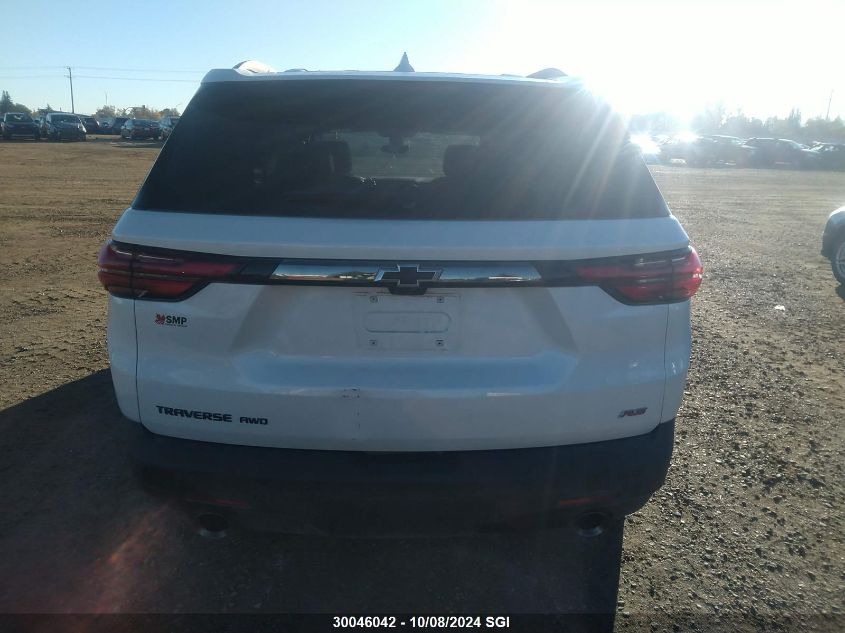 2022 Chevrolet Traverse Rs VIN: 1GNEVJKW5NJ149706 Lot: 30046042