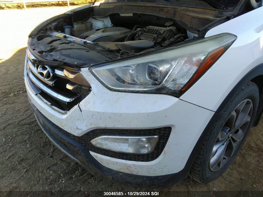 2013 Hyundai Santa Fe Sport VIN: 5XYZUDLA7DG010418 Lot: 30046585