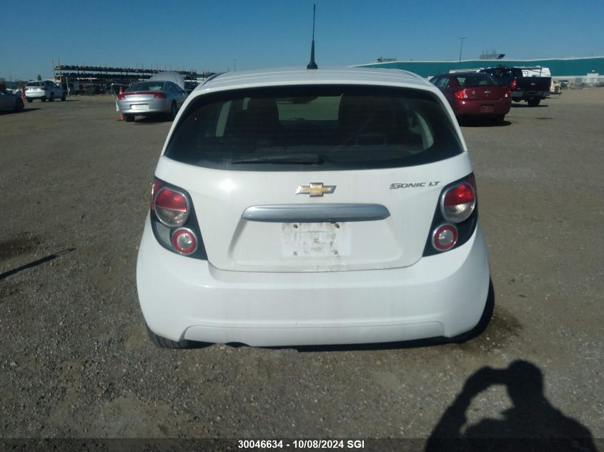 2014 Chevrolet Sonic Lt VIN: 1G1JC6EH9E4139159 Lot: 30046634