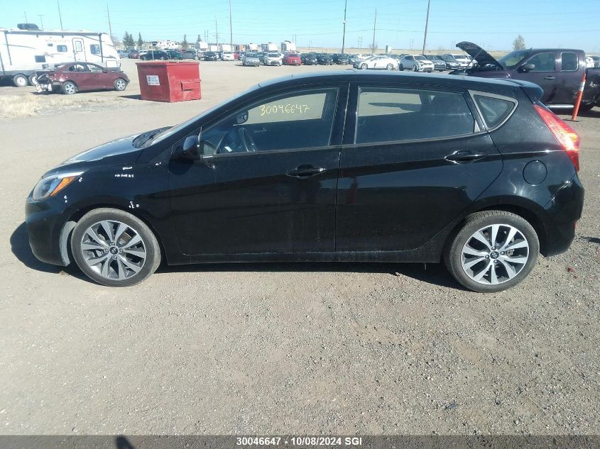 2017 Hyundai Accent Se VIN: KMHCT5AE0HU340082 Lot: 30046647