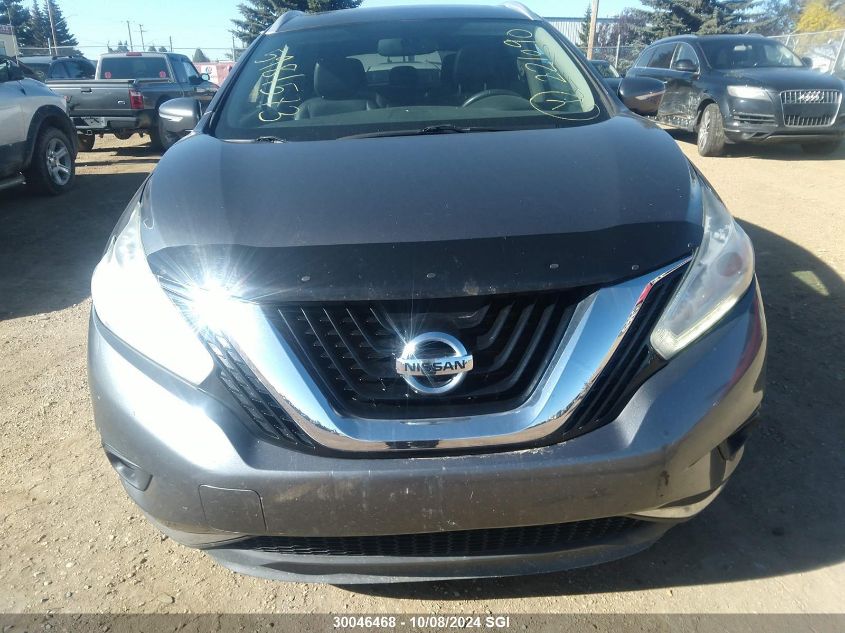 5N1AZ2MH5FN221090 2015 Nissan Murano S/Sl/Sv/Platinum