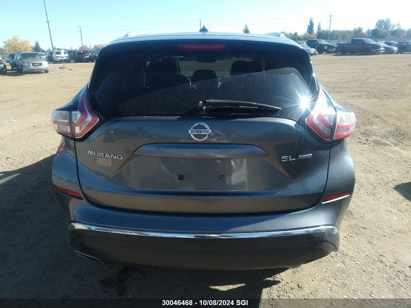 5N1AZ2MH5FN221090 2015 Nissan Murano S/Sl/Sv/Platinum