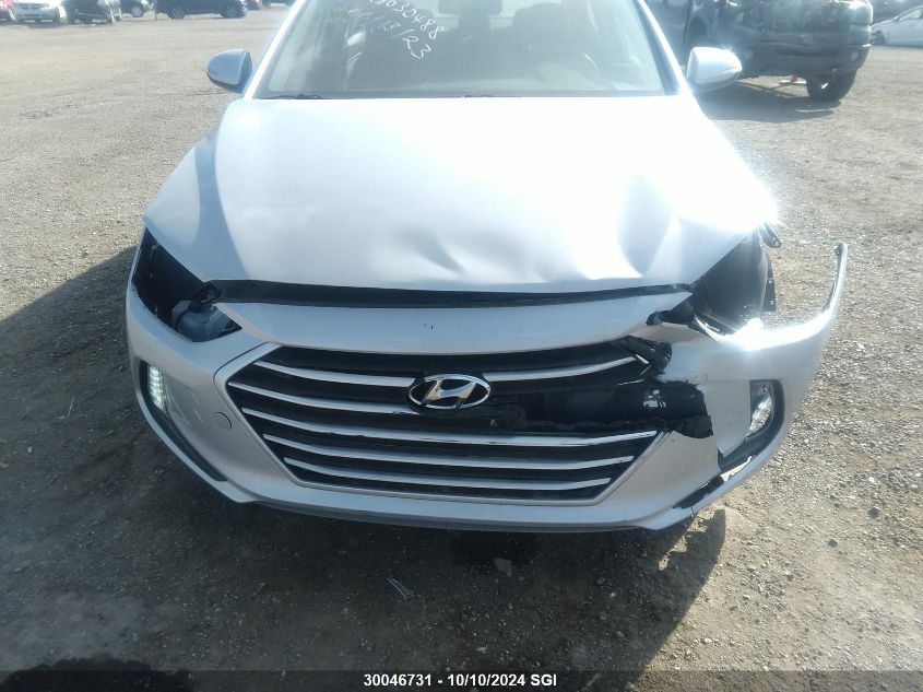 KMHD84LF4JU704967 2018 Hyundai Elantra Sel/Value/Limited