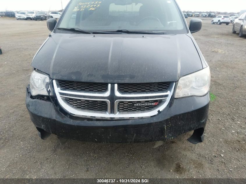 2012 Dodge Grand Caravan Se VIN: 2C4RDGBG3CR332393 Lot: 30046737