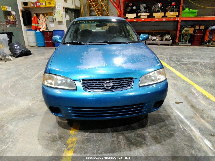 2003 Nissan Sentra Xe/Gxe VIN: 3N1CB51D73L792373 Lot: 30046595