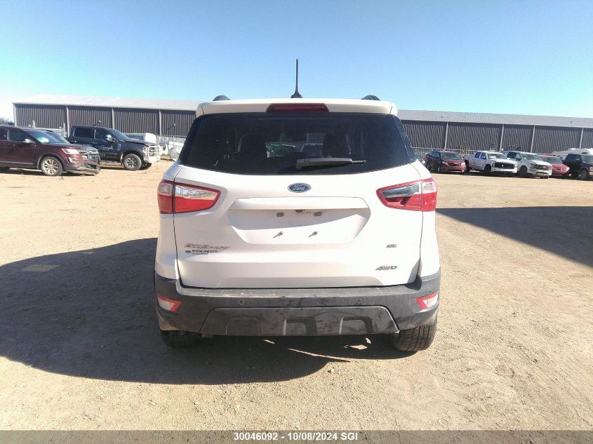 2022 Ford Ecosport Se VIN: MAJ6S3GL4NC467214 Lot: 30046092