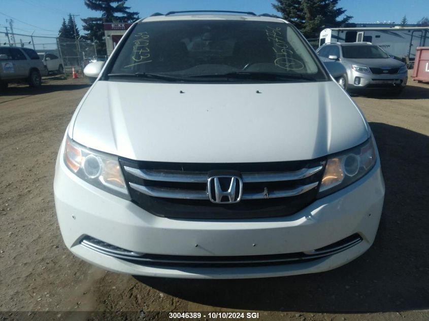 2014 Honda Odyssey Exl VIN: 5FNRL5H66EB507756 Lot: 30046389