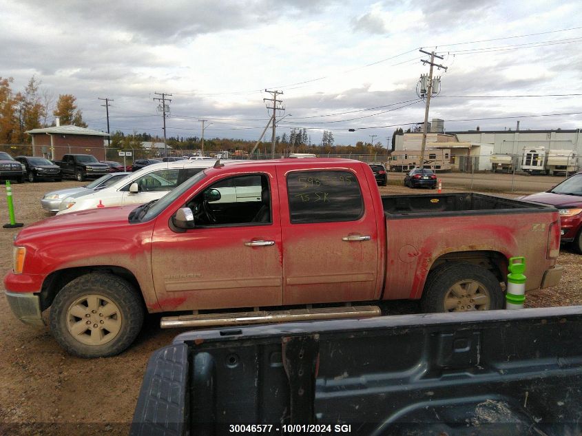 2012 GMC Sierra K1500 Slt VIN: 3GTP2WE76CG232300 Lot: 30046577