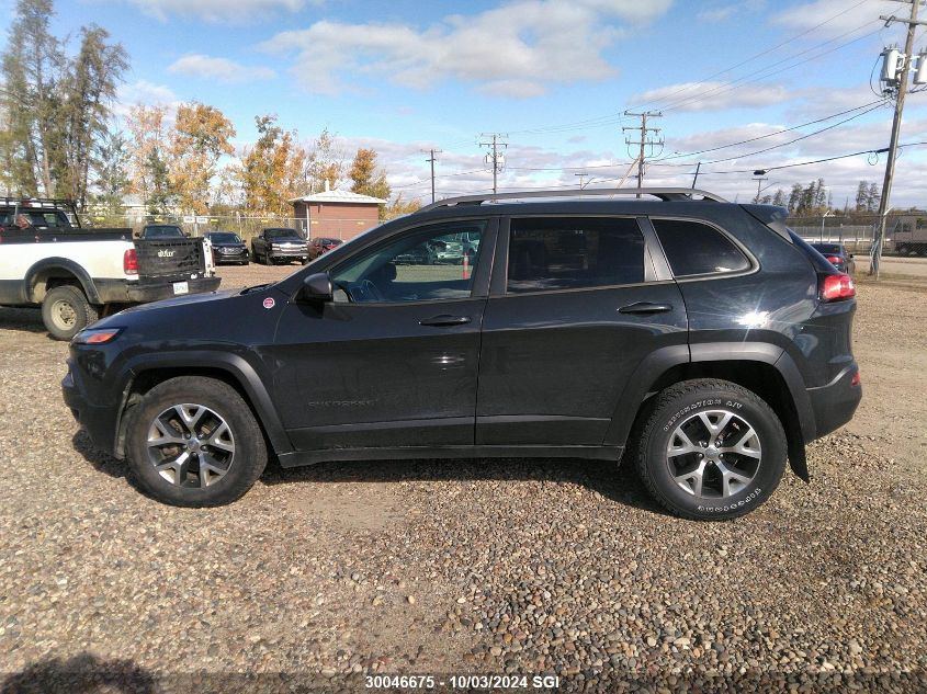 1C4PJMBS0HW536036 2017 Jeep Cherokee Trailhawk