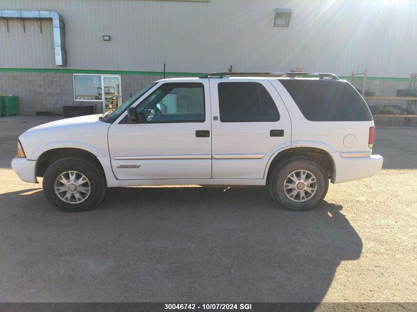 2000 GMC Jimmy/Envoy VIN: 1GKDT13W2Y2353844 Lot: 30046742