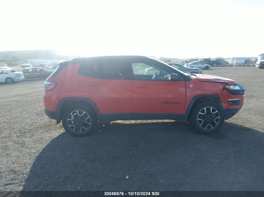 2019 Jeep Compass Trailhawk VIN: 3C4NJDDB7KT733688 Lot: 30046976