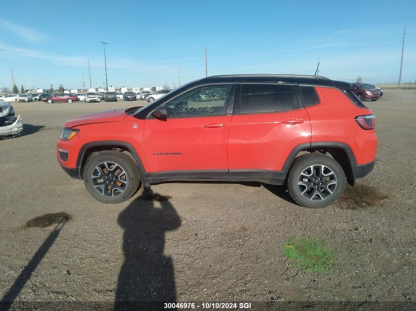 2019 Jeep Compass Trailhawk VIN: 3C4NJDDB7KT733688 Lot: 30046976