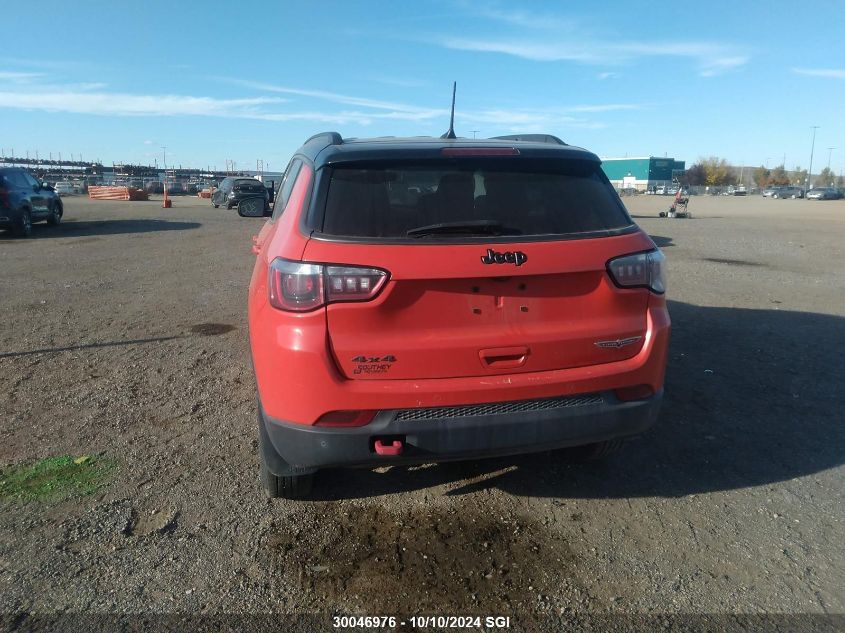 2019 Jeep Compass Trailhawk VIN: 3C4NJDDB7KT733688 Lot: 30046976