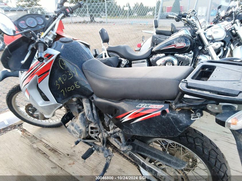 2011 Kawasaki Kl650 E VIN: JKAKLEE12BDA39034 Lot: 30046800