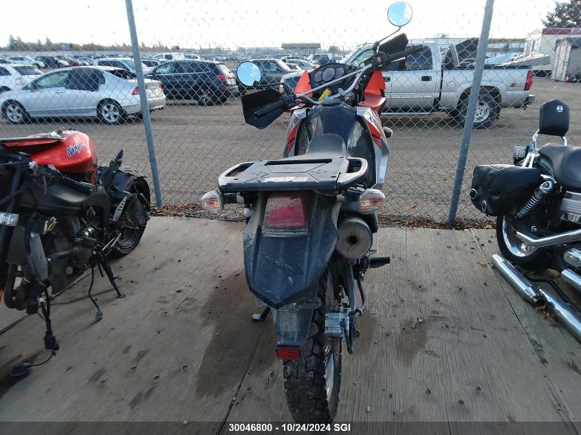 2011 Kawasaki Kl650 E VIN: JKAKLEE12BDA39034 Lot: 30046800