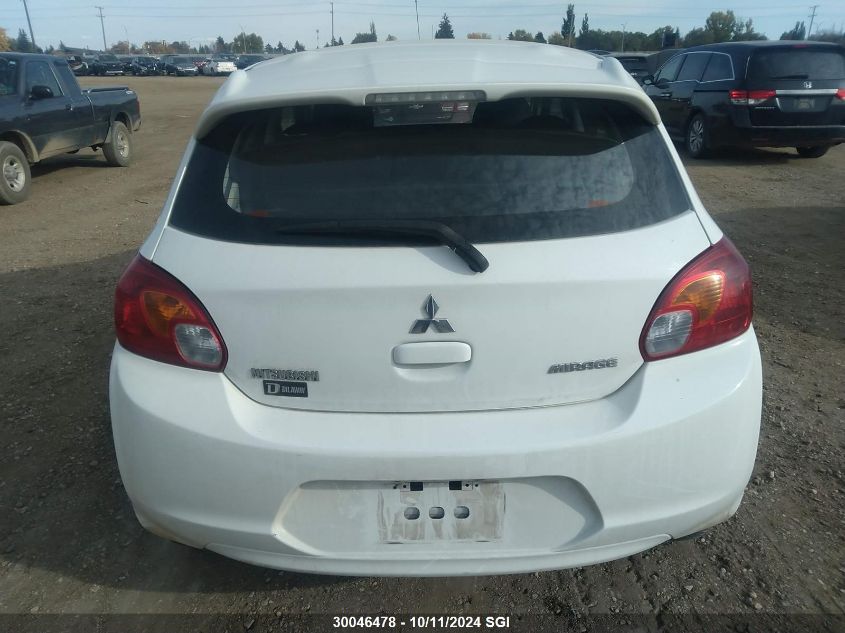 2014 Mitsubishi Mirage Es VIN: ML32A4HJ8EH011138 Lot: 30046478