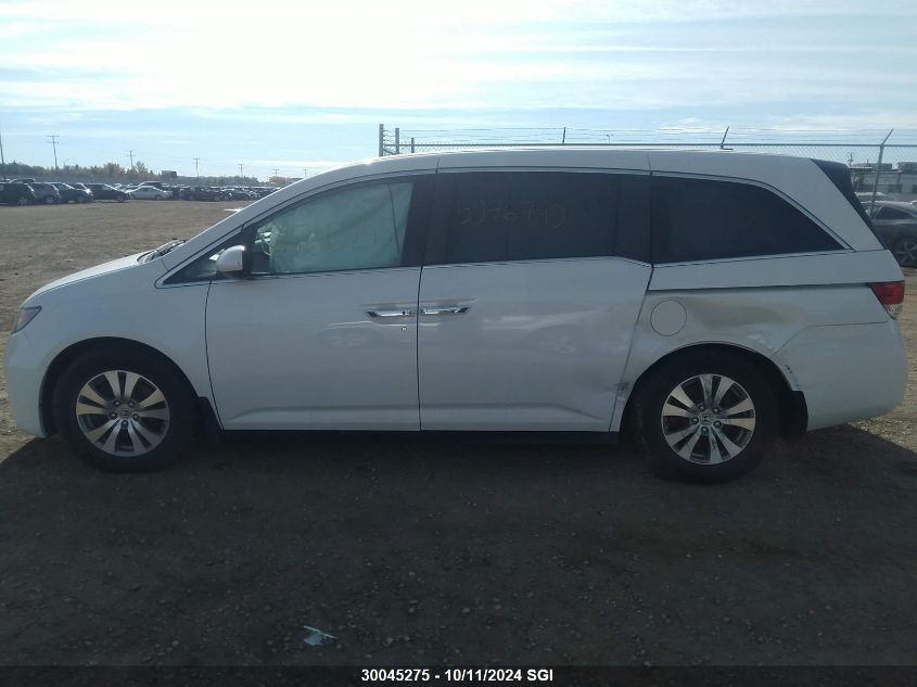 5FNRL5H68GB500245 2016 Honda Odyssey Exl