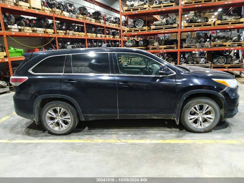 5TDBKRFH3FS179810 2015 Toyota Highlander Le/Le Plus