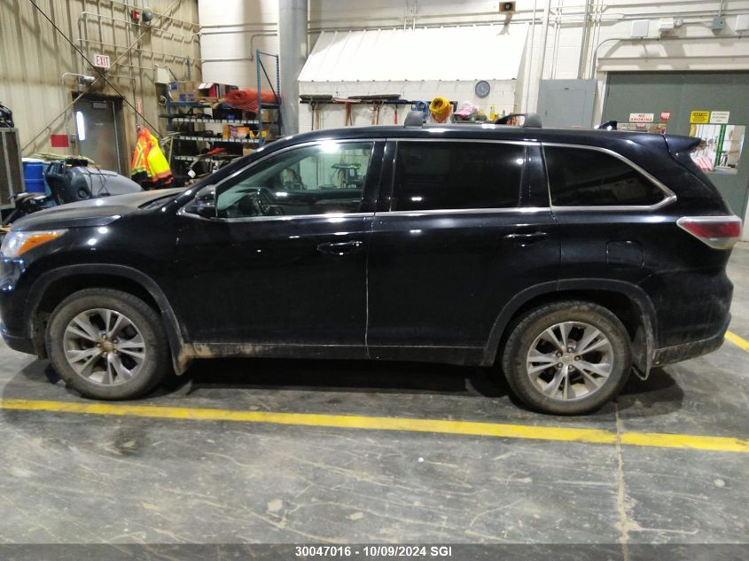 5TDBKRFH3FS179810 2015 Toyota Highlander Le/Le Plus