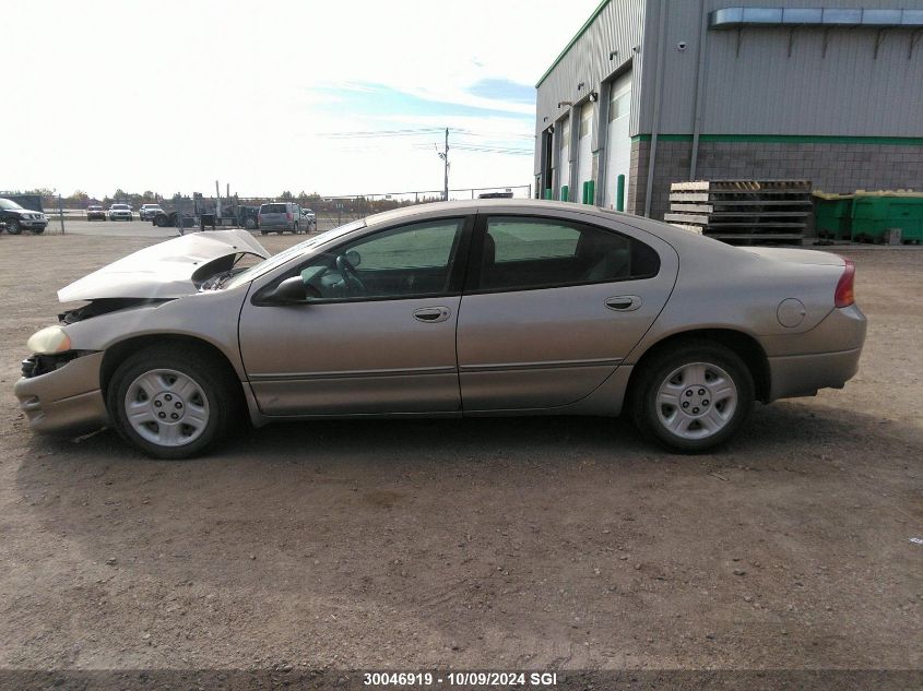 2002 Chrysler Intrepid Se VIN: 2C3HH46R32H282579 Lot: 30046919