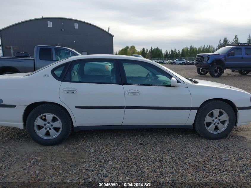 2004 Chevrolet Impala VIN: 2G1WF52E949107535 Lot: 30046950