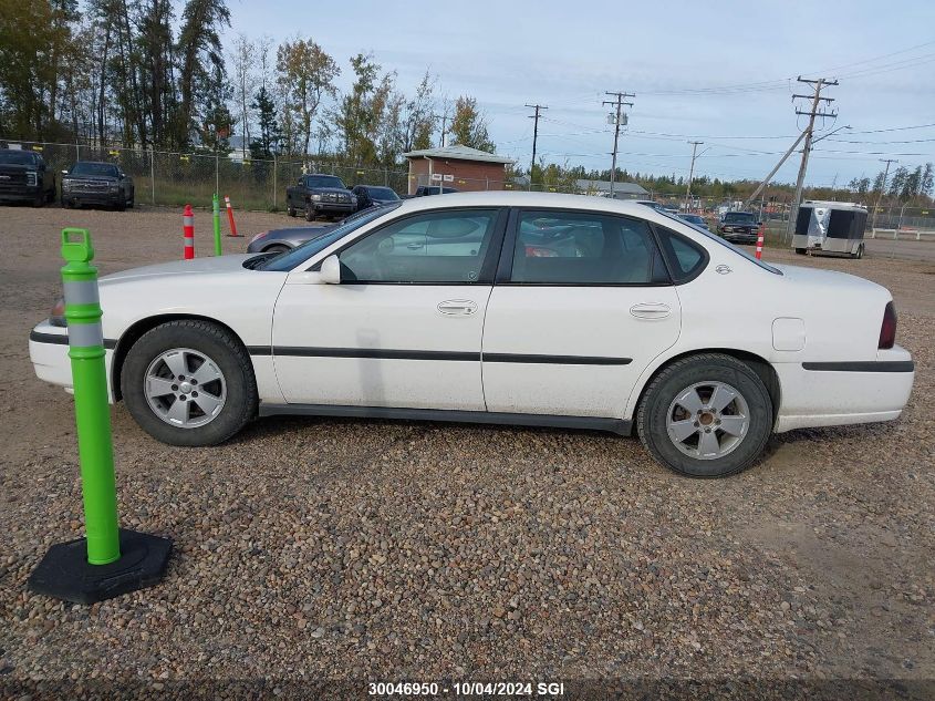 2004 Chevrolet Impala VIN: 2G1WF52E949107535 Lot: 30046950