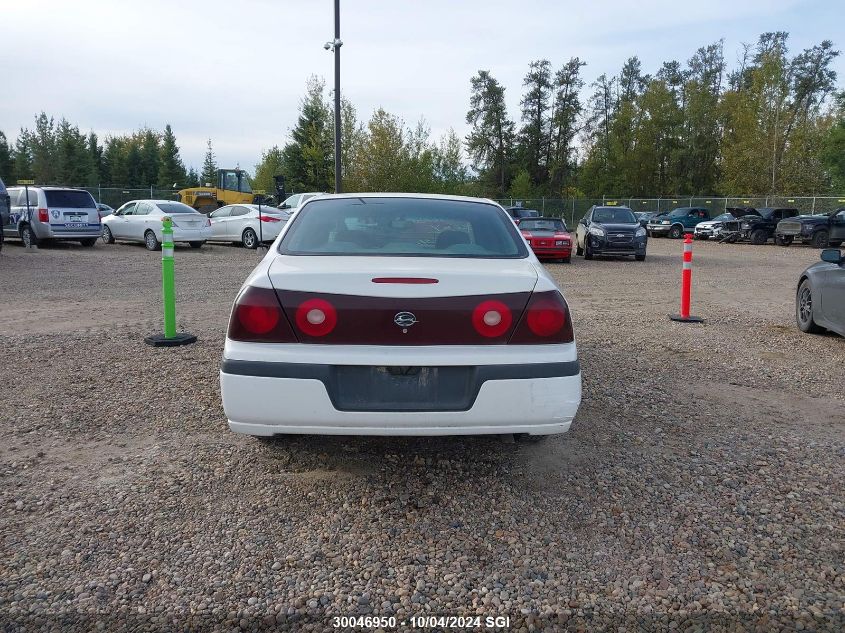 2004 Chevrolet Impala VIN: 2G1WF52E949107535 Lot: 30046950