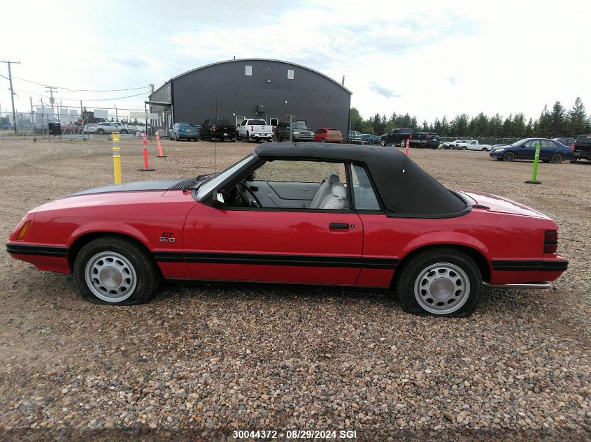 1FABP27M2EF180505 1984 Ford Mustang Glx