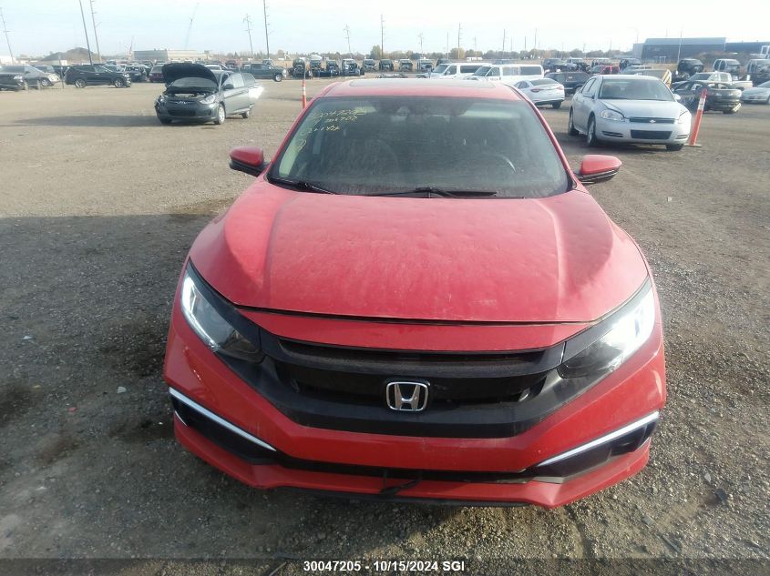 2020 Honda Civic Ex VIN: 2HGFC2F70LH008702 Lot: 30047205