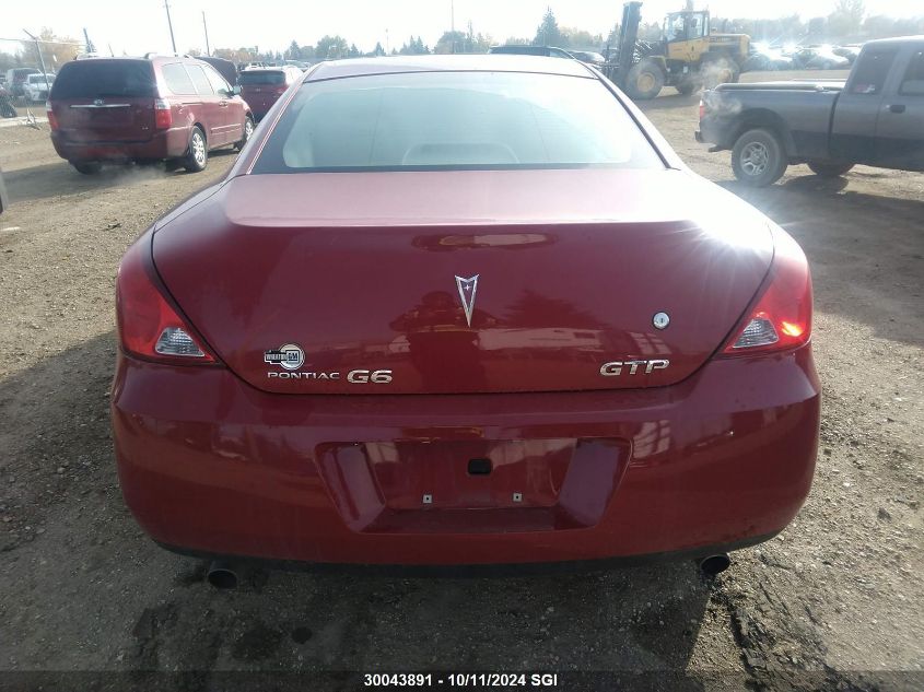 2007 Pontiac G6 Gtp VIN: 1G2ZM187174195312 Lot: 30043891