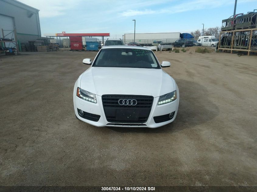 2012 Audi A5 Prestige VIN: WAUVFBFR3CA002276 Lot: 30047034