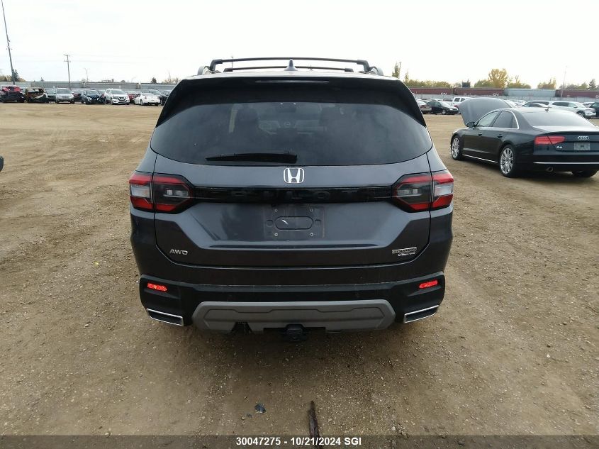 2023 Honda Pilot Touring VIN: 5FNYG1H72PB503465 Lot: 30047275