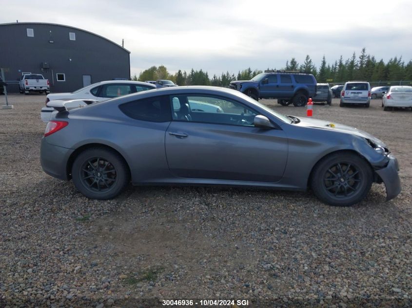 2010 Hyundai Genesis Coupe 2.0T VIN: KMHHT6KD6AU008896 Lot: 30046936