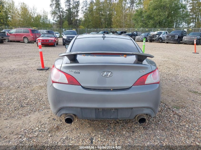 2010 Hyundai Genesis Coupe 2.0T VIN: KMHHT6KD6AU008896 Lot: 30046936