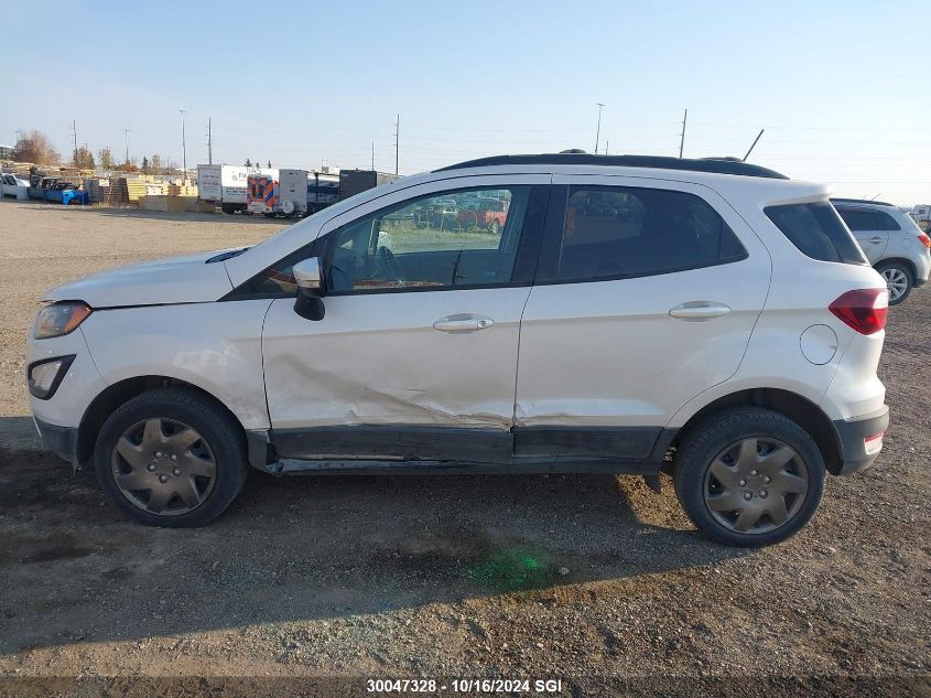 2018 Ford Ecosport Ses VIN: MAJ6P1CL3JC221678 Lot: 30047328