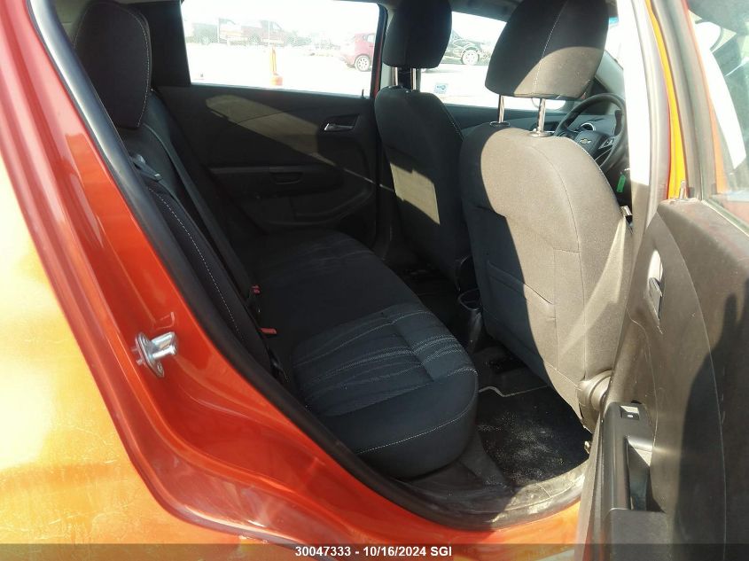 2012 Chevrolet Sonic Lt VIN: 1G1JC6EH8C4111205 Lot: 30047333