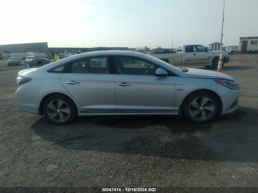 2016 Hyundai Sonata Hybrid/Limited VIN: KMHE34L17GA007990 Lot: 30047414