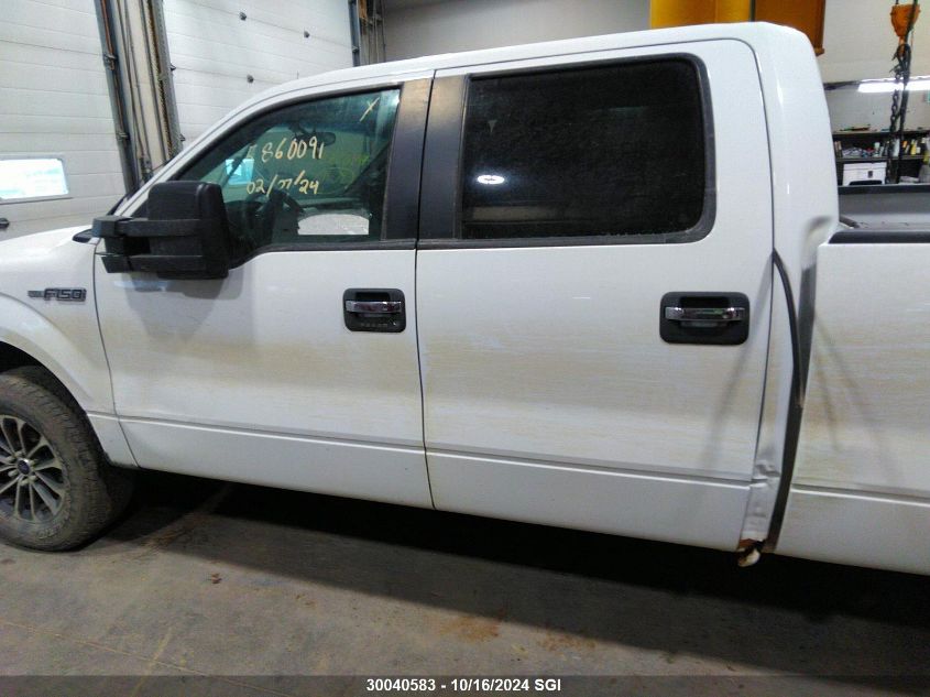2012 Ford F150 Supercrew VIN: 1FTFW1ET2CFA97818 Lot: 30040583