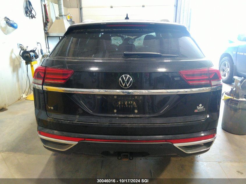 2021 Volkswagen Atlas Cross Sport Sel VIN: 1V2BE2CA9MC213641 Lot: 30046016