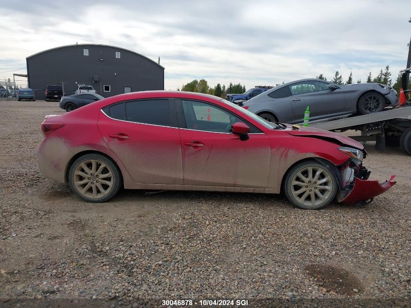 2015 Mazda 3 Grand Touring VIN: JM1BM1W35F1226137 Lot: 30046878