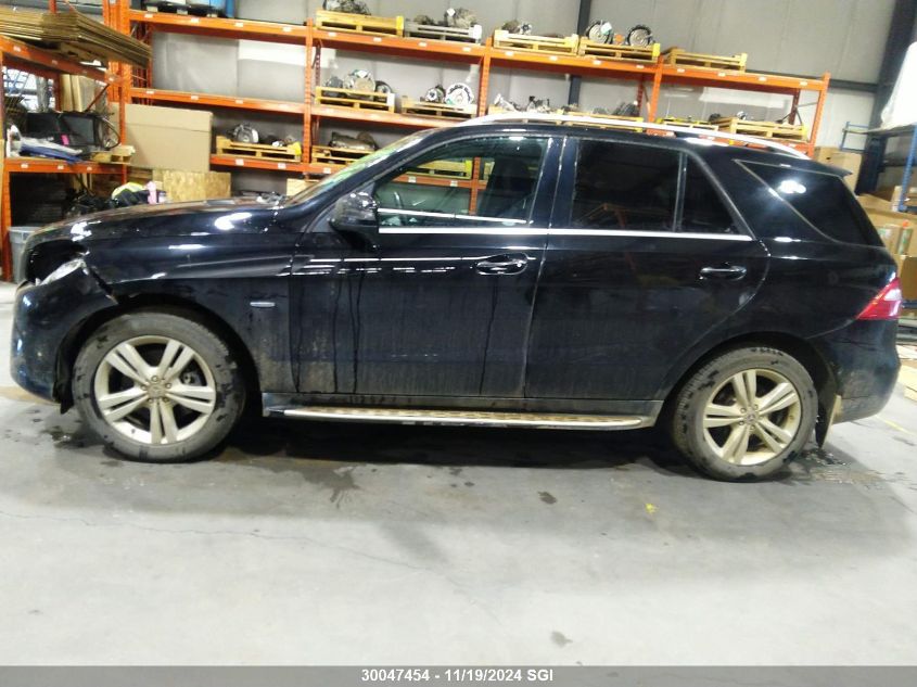 2012 Mercedes-Benz Ml 350 Bluetec VIN: 4JGDA2EB6CA007131 Lot: 30047454