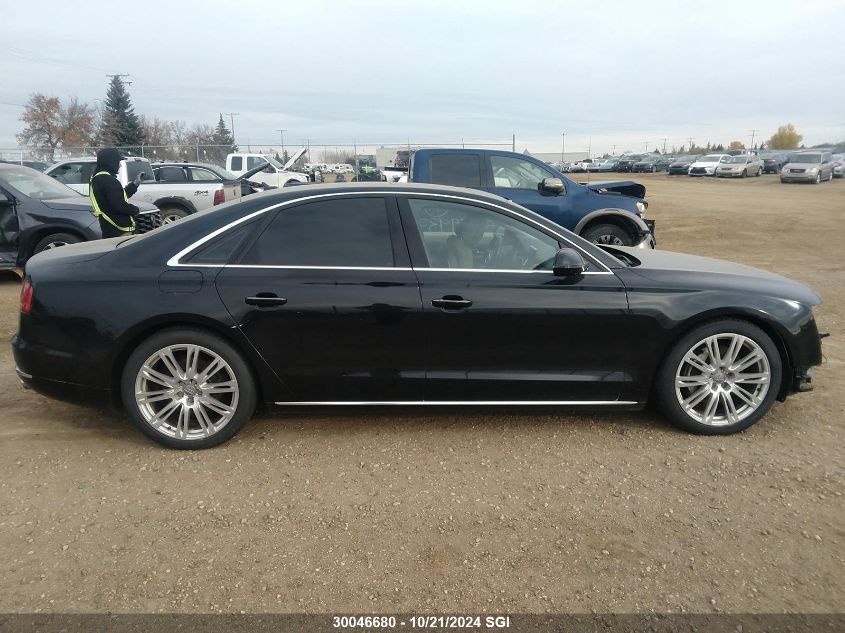 2014 Audi A8 Tdi/Quattro VIN: WAUAMAFD6EN000875 Lot: 30046680