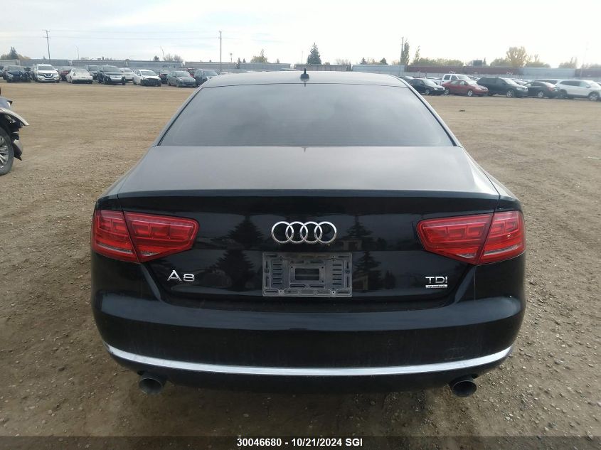 2014 Audi A8 Tdi/Quattro VIN: WAUAMAFD6EN000875 Lot: 30046680