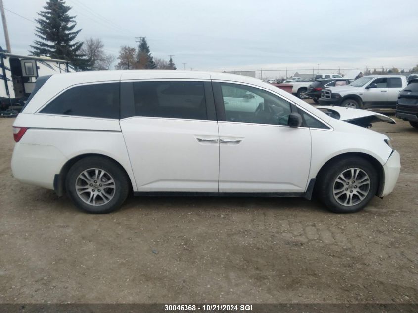 2012 Honda Odyssey Exl VIN: 5FNRL5H62CB505306 Lot: 30046368